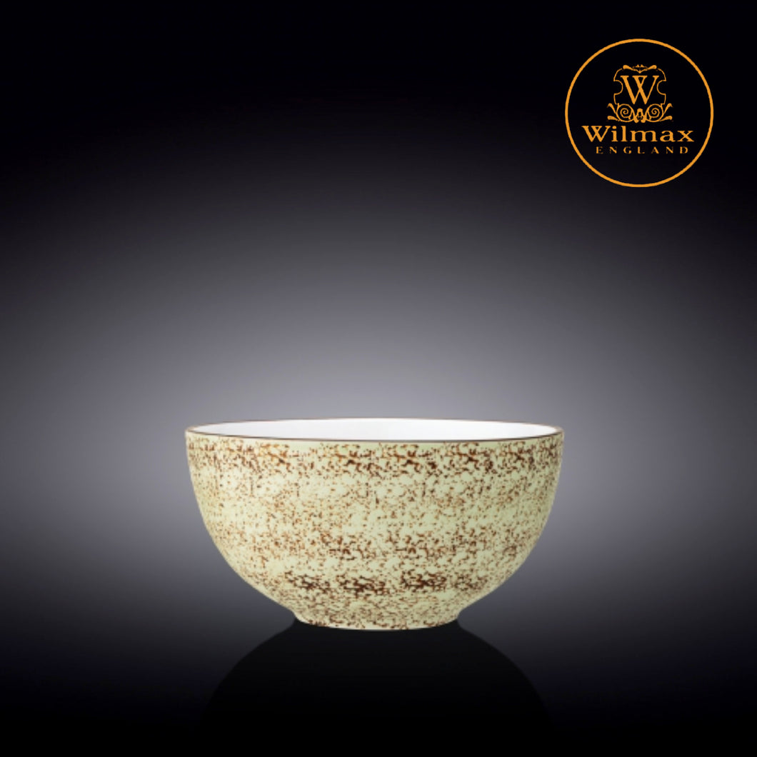 Wilmax - 火山紋系列陶瓷碗-開心果色(19cm)
