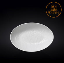 將圖片載入圖庫檢視器 Wilmax England  巨石紋系列橢圓形碗碟-30cm
