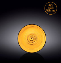 將圖片載入圖庫檢視器 Wilmax - 旋轉紋系列陶瓷碟-黃色(15cm)
