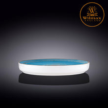 將圖片載入圖庫檢視器 Wilmax - 旋轉紋系列陶瓷碟-藍色(28cm)
