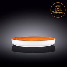 將圖片載入圖庫檢視器 Wilmax - 旋轉紋系列陶瓷碟-橙色(28cm)
