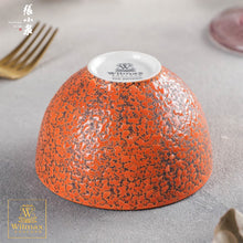 將圖片載入圖庫檢視器 Wilmax - 火山紋系列英式高級強化瓷碗 - 橙色 (10.5cm)
