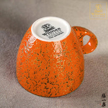 將圖片載入圖庫檢視器 Wilmax - 火山紋系列英式高級強化瓷杯 - 橙色 (110ml)
