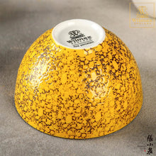 將圖片載入圖庫檢視器 Wilmax - 火山紋系列英式高級強化瓷碗 - 黃色 (14cm）
