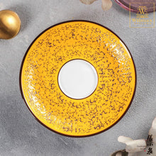 將圖片載入圖庫檢視器 Wilmax - 火山紋系列英式高級強化瓷碟 - 黃色 (12cm)
