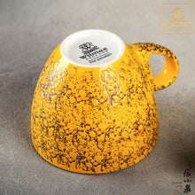 將圖片載入圖庫檢視器 Wilmax - 火山紋系列英式高級強化瓷杯 - 黃色 (110ml)
