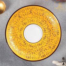 將圖片載入圖庫檢視器 Wilmax -  火山紋系列英式高級強化瓷碟 - 黃色 (14cm)

