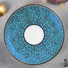 將圖片載入圖庫檢視器 Wilmax - 火山紋系列英式高級強化瓷碟 - 藍色 (14cm)
