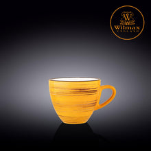 將圖片載入圖庫檢視器 Wilmax - 旋轉紋系列陶瓷杯-黃色(300ml)

