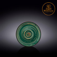 將圖片載入圖庫檢視器 Wilmax - 旋轉紋系列陶瓷碟-綠色(15cm)
