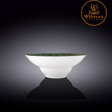 將圖片載入圖庫檢視器 Wilmax - 火山紋系列陶瓷碗-綠色(22.5cm)
