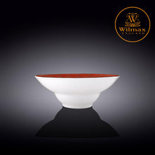 將圖片載入圖庫檢視器 Wilmax - 火山紋系列陶瓷碗-紅色(22.5cm)
