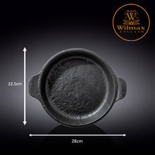 將圖片載入圖庫檢視器 Wilmax England 巨石紋系列圓形菜盤 - 28cm
