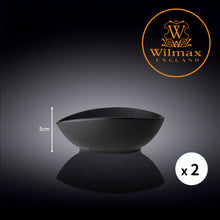 將圖片載入圖庫檢視器 Wilmax England 巨石紋系列橢圓形碗-8cm (2件裝)
