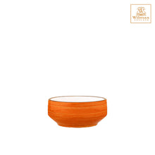 將圖片載入圖庫檢視器 Wilmax - 旋轉紋系列陶瓷湯碗-橙色(12.5cm)
