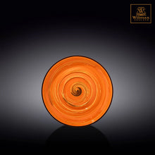 將圖片載入圖庫檢視器 Wilmax - 旋轉紋系列陶瓷碟-橙色(16cm)
