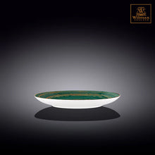 將圖片載入圖庫檢視器 Wilmax - 旋轉紋系列陶瓷碟-綠色(23cm)
