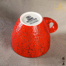 將圖片載入圖庫檢視器 Wilmax - 火山紋系列英式高級強化瓷杯 - 紅色 (110ml)
